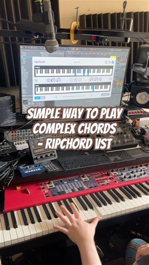Simple Way To Play Complex Chords Free Ripchord VST 🔥🎹🔥 #musicianparadise