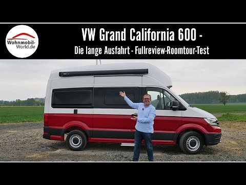 VW Grand California 600 - Die lange Autobahnfahrt - Review-Roomtour-Test