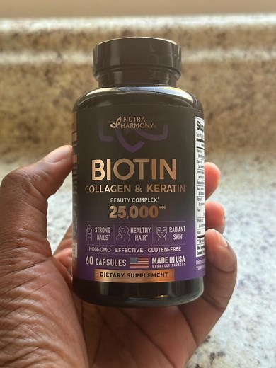 Watch Watch Before Buying! Nutra Harmony Biotin Review on Amazon Live