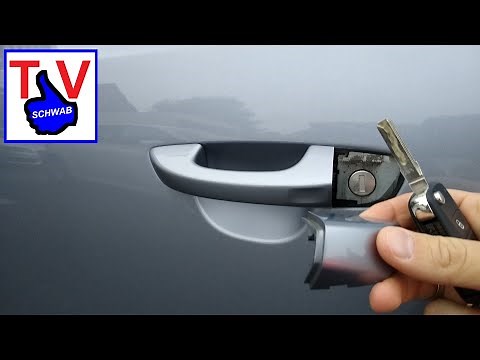 Valet emergency key Seat Alhambra / Notschlüssel Notentriegelung Ersatzschlüssel Seat