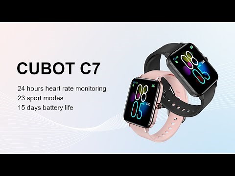 Cubot C7 Smartwatch Unboxing & Hands on Video