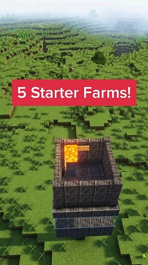 Pomos | 5 Starter Farms Tutorial on YT! ✅Follow:@pomosyt for more Original Tutorials! ━━━━━━━━━━━━━━━━━━━━ 📫 Share the build with a friend who... | Instagram