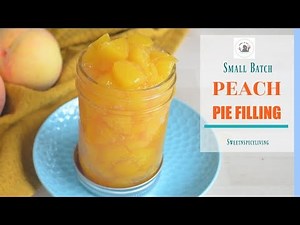 Easy Homemade Peach Pie Filling (EP # 76)