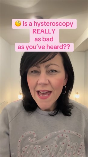 🧐 Is a hysteroscopy really as bad as you’ve heard AND is it anything to worry about? Here’s my experience and I hope it’s helpful 🥰 #menopause #menopausesupport #over50s #menopausetips #menopauseawareness | Jen's Menopause Tips & Hacks