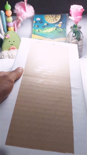 ✨️aesthetic desk organizer 💗#diy #trending #organizer #tejasart #tutorial #shorts