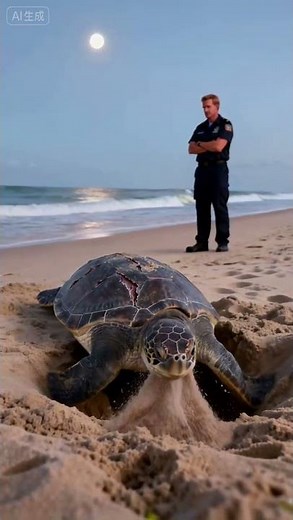 How Did This Turtle Escape the Net?#rescue #animals
