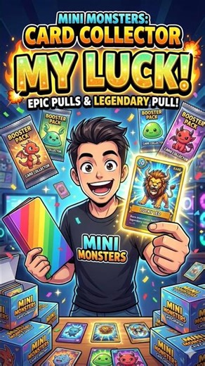 The Direct One: Mini Monsters: Card Collector - Testing My Luck Today!