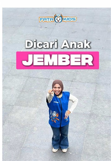 Dicari anak Jember yang masih takut sunat. Tenang, sunat di Fata Kids aja. Prosesnya modern, nyaman, tanpa suntik, dan anak bisa sambil main game seru. Banyak yang awalnya takut, eh pas sunat malah ketawa karena asyik sendiri. Yuk bikin sunat jadi pengalaman yang lebih menyenangkan di Fata Kids! #sunatjember #sunamodern