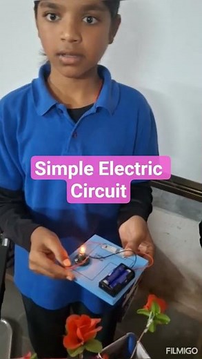 Simple Electric Circuit model Class 7 #Science activity #diy