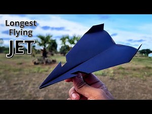 How to make a Longest Flying Epic Paper JET
