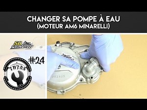 TUTO #24 - HOW TO CHANGE A WATER PUMP (AM6 MINARELLI)