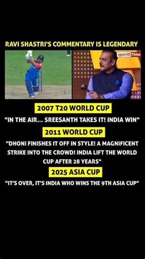 Ravi Shastri's Legendary Moments!