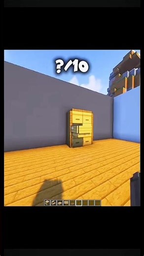 Realistic🔥wardrobe Tutorial #minecraft #shorts