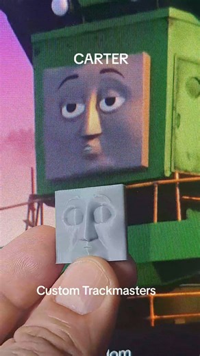 Carter Thomas and Friends 3D printed Face Trackmaster