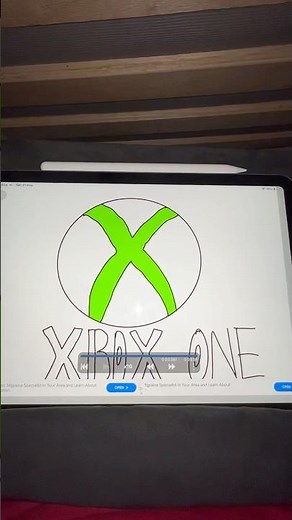 How to draw Xbox one logo #coloringforkids