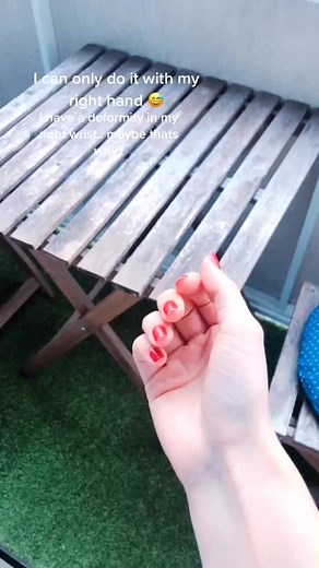 Hand Gestures with Red Nails: A Unique Showcase
