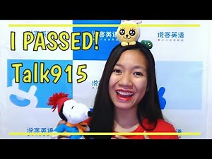 TALK915 DEMONSTRATION-INTERVIEW/ ESL