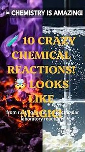 10 Most Amazing Chemical Reactions You Won’t Believe Are Real! 🧪🤯 #shorts