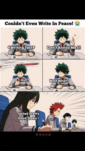 Tsuyu Asui Made Deku Shocked!| #Deku #MyHeroAcademia #AnimeMemes #aaryankelvin