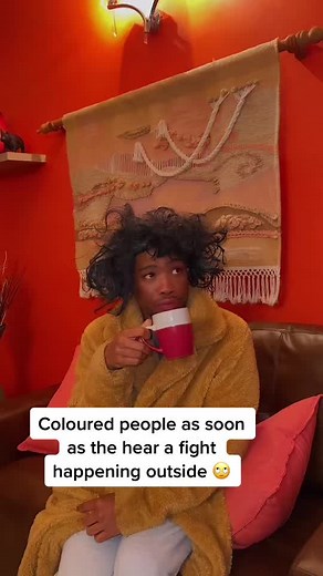 Reacting to Outside Commotion in South Africa