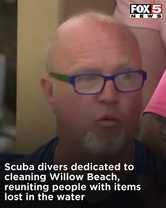 For the last three years, Ken Wige has taken pride in scouring the depths of Willow Beach to bring any debris and junk out of the water. “We’re still finding stuff from the 20’s, 30’s, 40’s and 50’s that has been down there." FOX5's Evan Leake reports. See the full story in comments. | FOX5 Las Vegas