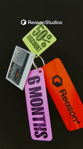 This May Madness, we should’ve called it May Makes-sense—because it’s never made more sense to go on a Reason shopping spree. Get Reason for 50% off for 6 months! The means you get access to Reason, plus every instrument, effect, and sound pack we’ve ever released. | Reason Studios