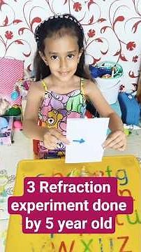 Light Refraction Made Easy – 3 Cool Science Videos by a 5-Year-Old!