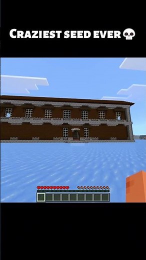 Minecraft Craziest seed in bedrock edition
