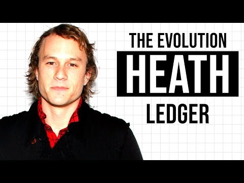 The Legend Never Dies: Heath Ledger 30-Year Evolution (1979 - 2009)
