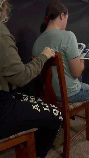 #asmr back tickle | page turning. Full video link in comments 🥰