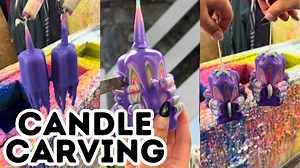 Candle Carving: An Oddly Satisfying Experience with GSY Candles