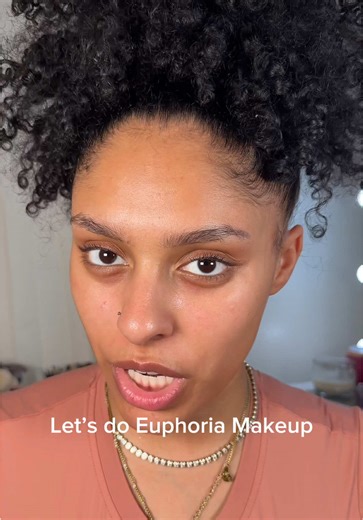 Euphoria Inspired Makeup Tutorial with Glitter and Glam