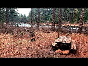 (4K UHD) HIKING HIGHLIGHTS - Best Drive-In Campsite #11 @ Allen Springs Campground! | Metolius River