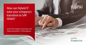 Is your organization making the transition to SAP HANA? And is Hybrid IT a part of your transition roadmap? To learn more about the preparations and decisions you’ll need to make to ensure everything goes smoothly join our webinar.  13.02.2019 10:00am(GMT). Register now: https://okt.to/qbYGoc | Fujitsu | Facebook