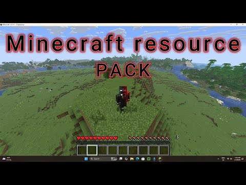 How to set up resource pack on minecraft