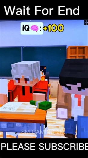 Students With Different IQs Passing Exam... 💀 #minecraft #shortsfeed #shortsviral #gaming