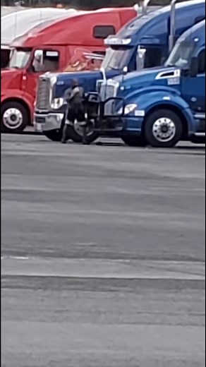 3.3K views · 18 reactions | Truck stop boxing 藍 #reels #trucker #trucking #hilarious #funny #boxing #driver #truckstop #exercise #driver #comments #follow #SHARE | Driving With John | Facebook