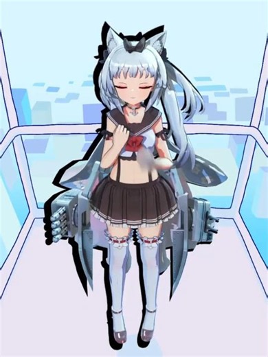 Azur Lane｜I Can't Wait｜Yukikaze #Yukikaze #AzurLane #SHORTS