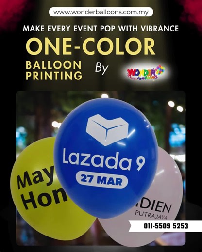 Heart-Shaped Balloon Printing for Special Events