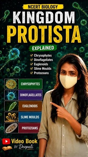 KINGDOM PROTISTA | PART-2 | BIOLOGICAL CLASSIFICATION | #biology #neet #cbse #education #science