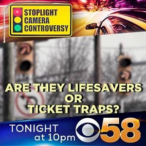 13 comments | TONIGHT AT 10: Stoplight cameras could soon come to Milwaukee, but are they lifesavers or ticket traps? We explore the controversy tonight. | CBS 58 | Facebook