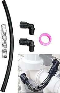 Chlorinator Parts Compatible with Rainbow Auto Feeder Chlorinator 320 and 322 Replacement for R172272 1/2-inch NPT 90-Degree Tube Connector R172091 5/8" OD Tube R171097 Tube Support