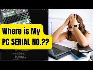 Where’s My PC Serial Number? FIND IT in SECONDS 💻🔥