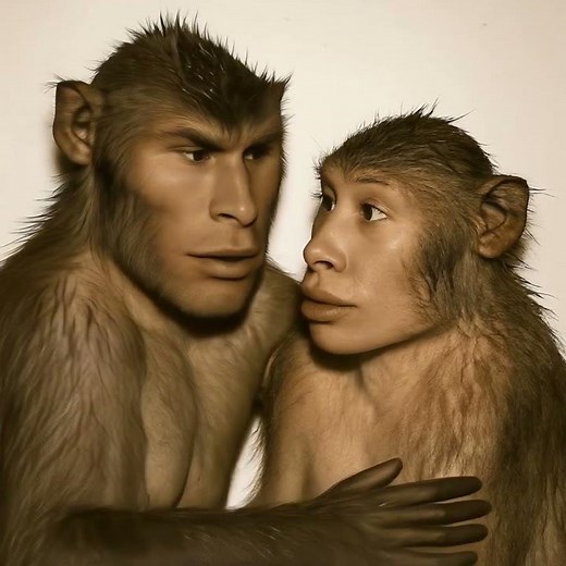 AI Imagined Monkeys As Humans And It's Both Funny And Terrifying 😂