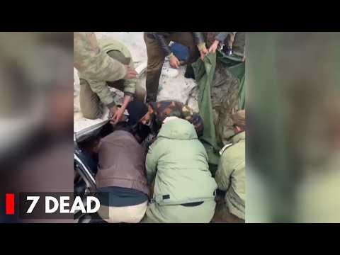 7 Dead, 5 Injured After Avalanche Hits Vehicle At Zojila Pass