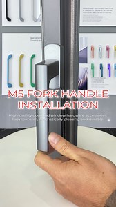 124K views · 329 reactions | M5 fork handle installation tutorial #inke #hardware #casementwindow #handle #installation | Inke | Facebook