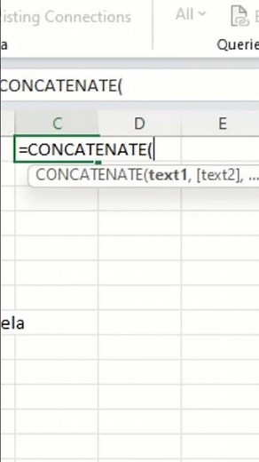 How to Use CONCATENATE Function in Excel