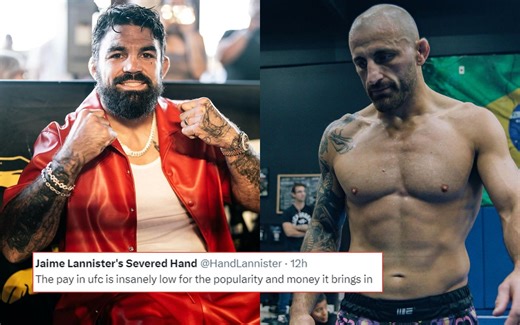 "Criminally underpaying fighters" - Fans react as BKFC disclosed payouts show Mike Perry earning close to Alexander Volkanovski's numbers