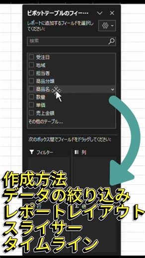 9割がつまずく！ピボットテーブルがわからない人へ。基本操作をゼロから解説！