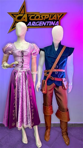 Cosplay Argentina on Instagram: "Cosplays de Rapunzel y Flyn Raider de la Pelicula Enredados de Disney - Tangled - Nos los pidieron desde una productora de animaciones infantiles. Cosplay Argentina #rapunzel #tangled #animacionesinfantiles #cumpleañoinfantil #disney #princesas #princesasdisney"